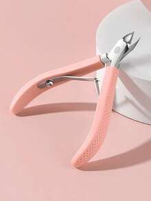 3/2/1 件套指甲钳套装，沙龙专享，包含指甲剪、角质层钳、防滑手柄、不锈钢角质层剪、指甲护理工具套装、不锈钢指甲钳、指甲护理套装、角质层去除套装、指甲角质层推、美甲美足套装 - 粉色 - 查看 6