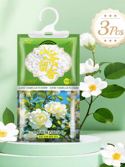 1pc/3pcs Moisture Absorber. Fragrance Dehumidifier, Moisture-Proof And Mildew Proof Dehumidifier, Dormitory Wardrobe Hanging Dehumidifier Bag, Dormitory Household Moisture Absorber Desiccant, Wardrobe Moisture Absorber, Moisture-Proof Bag