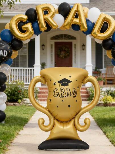 kumozawa 1pc 2026 Graduation Party Decoration Balloon, Prom Decoration Balloon, Graduation Decorations 2026, Graduation Gifts, Party Decor, Class Of 2026