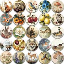 SCXXBSW 50pcs Animal Forest Stickers, Suitable For Decorating Laptops, Mobile Phones, Laptops, Refrigerators, Waterproof Stickers - Multicolor - View 11