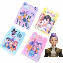 Hasbro K-POP 女团猎魔主题迷你不规则笔记本，32 页骑马钉装订口袋便签本 - 1 set 便簽本 - 查看 6