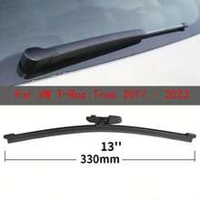 13-Inch Rear Wiper Blade, Compatible With Volkswagen 2017-2023 Windshield Wiper. - A - View 2