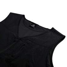 Under Armour 男士 UA Legacy 褶皱背心夹克/外套，户外运动休闲柔软轻便夹克 1382877-001 - 黑色 - 查看 6