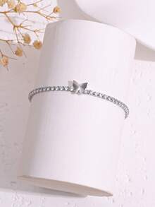 1pc Vintage Geometric Design Women Bracelet, Suitable For Daily, Vacation, Party Wear - Bracelet - View 8