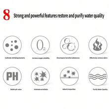 1 Lb (420g) Aquarium Ceramic Rings Filter Media, Aquarium Filter Material, Bacteria Filter Material, Turtle Tank Water Purification Material, Aquarium Biological Filter Media, Ceramic Rings, Activated Carbon, Bio Balls, Freshwater And Saltwater Biological Filter Media, Suitable For Koi Pond And Aquarium (With Mesh Bag) - View 7