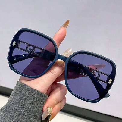 Gafas de moda con diseño geométrico moderno | Diseño ligero y versátil de PC para uso diario | Opción cómoda y unisex | Esencial para ir y venir y hacer compras