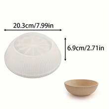 条纹硅胶模具 DIY 石膏水泥烛台水晶环氧树脂托盘 - 矽膠模具 - 查看 10