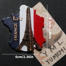 Bộ 7 nam châm tủ lạnh, hình các địa danh nổi tiếng của Pháp - Bảo tàng Louvre, Khải Hoàn Môn, Tháp Eiffel, Nhà thờ, Cung điện Versailles, quà lưu niệm du lịch, trang trí tủ lạnh, trang trí nhà bếp, quà tặng ngày lễ, quà tặng Pháp. - Nhiều màu - Xem 13