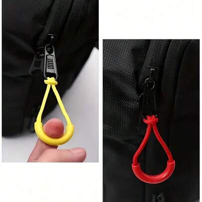 10pcs U-Shaped Zipper Pulls With Tags And Extension Pieces, Sturdy Construction, Easy Installation. Widely Compatible With Ropes, Backpacks, Jackets, Suitcases, Bags And Wallets For Daily Use, Outdoor Activities Or Repair Purposes. Bulk Packaging With Great Value, Suitable For Personal Use Or Spare.