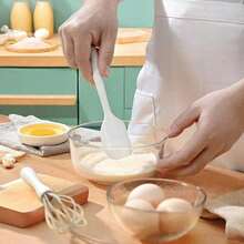 3pcs Heat-Resistant Silicone Baking Set, Including Spatula, Basting Brush, And Hand Whisk, Suitable For Home Baking - Multicolor - View 9