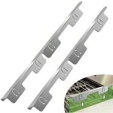 2个装 27.5 英寸不锈钢炉灶缝隙盖，硅胶厨房炉灶台面缝隙填充物，耐热易清洁，长度可调节（13.8 至 27.5 英寸），适用于炉灶和台面之间，厨房配件，家居用品，厨房装饰，燃气灶燃烧器部件，母亲节礼物 - 多色A - 查看 6