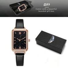 女士石英表，适合约会、婚礼和节日作为礼物，女士礼物，女士手表 - 綠色 - 查看 5