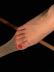 1 Pair Glossy Pearl Pantyhose For Women, 0D Ultra-Thin Non-Ladder Sexy Tights, European And American Style - Coffee Brown - View 6