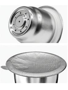 SOKANY Reusable Coffee Capsules, Compatible With Xiaomi Stainless Steel Coffee Capsule Cup With Aluminum Foil Lid, Reusable Shell. - View 3