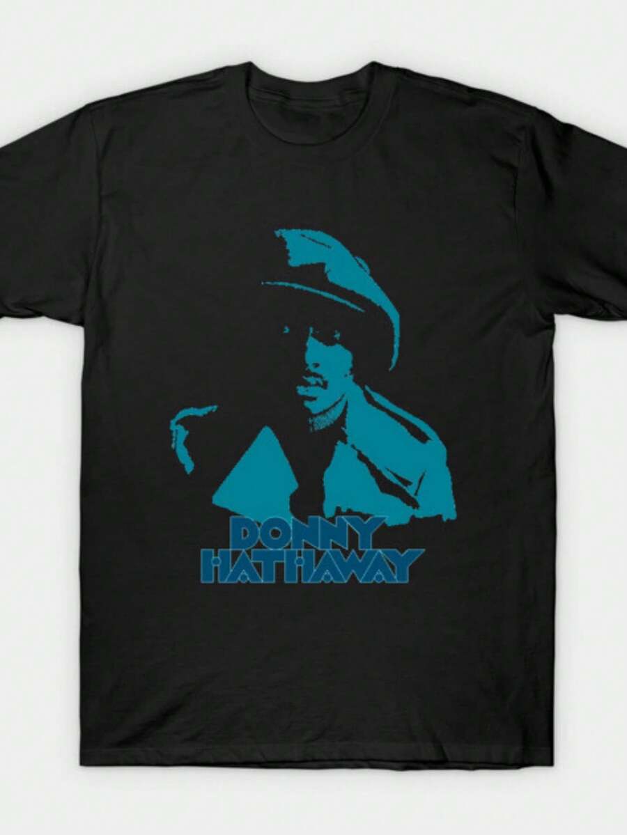 Donny Hathaway T-Shirt By ProductX (2) - màu đen - Xem 1