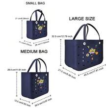 CSjihua Large-Capacity EVA Toiletry Bag, 2026 New Style Clutch/Shoulder Bag, Stylish And Versatile, Suitable For Beach, Pool, Boat, Grocery Shopping, Sports, Etc., Suitable For Men And Women. - 彩色 - 查看 3