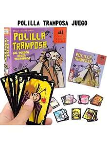 POLILLA TRAMPOSA 假日休闲桌游：蜜蜂骗局 - 家庭互动纸质游戏 - 社交技能放松游戏，适合假期 | 互动卡牌桌游套装 - 彩色 - 查看 3