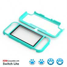 DATA FROG Magnetic Front & Back Protective Case For Switch Lite, Hard Plastic Shockproof Cover With Clear Acrylic Screen Protection - View 12