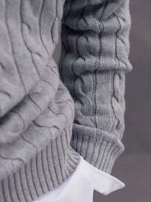Polo Ralph Lauren Classic Fit Crewneck Sweatshirt | Soft Cotton Long-Sleeve Pullover, Unisex Casual Style Every Day Item Wardrobe Essential - 灰色 - 查看 3