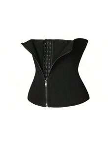 1pc Women's Waist Trainer Corset, Sweat Slimming Belt, Sports Waist Cincher, Sauna Suit - Multicolor - View 11