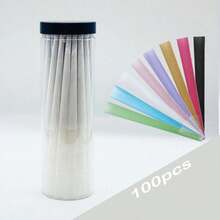 /50 Pcs Natural Pre-Rolled Cones - Large Ultra-Slow-Burning Cones With Tips/Pipes - Small Rolling Papers, High Cost Performance, Affordable - Nhiều màu - Xem 1