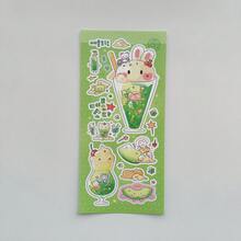 可爱卡通浣熊贴纸，ins风卡通动物装饰贴纸，适用于剪贴簿、相册、行李箱/笔记本电脑/滑板/吉他/冰箱/头盔/日历等，是生日和节日礼物的绝佳选择，也是剪贴簿用品和文具的趣味贴纸。 - 卡通浣熊貼紙 - 查看 10