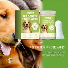 Pet Dental Finger Sleeve - Cat & Dog Teeth Cleaning Wipes, Gentle Dental Care Finger Sleeve Wipes For Cats & Dogs - View 10