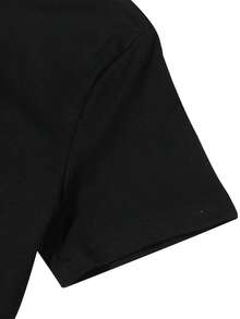 Lo suficientemente humilde como para saber que uno puede ser reemplazado... Camiseta divertida y con humor. - Negro - Ver 7