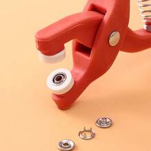 200pcs 5-Prong Snap Button Kit, Metal Snap Fastener Set With Manual Plier And Storage Box, For DIY Crafts, Clothing, Hats, Bags - Multiple Styles - View 8