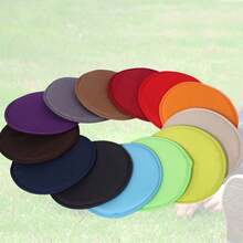 1 tấm thảm dã ngoại tròn di động ngoài trời, thảm xốp dày hình tròn, thảm chống ẩm, chống bẩn cho công viên, cắm trại, thích hợp cho các buổi họp mặt gia đình, dã ngoại, cắm trại, giải trí. - Nhiều màu - Xem 7