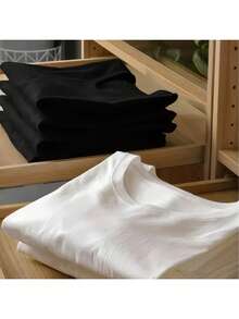 Lancia Martini Trio T-Shirt Summer Top Graphics Mens T Shirts Pack - 白色 - 查看 3