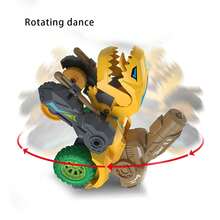 Dinosaur Transformation Launcher, Interesting Dinosaur Toy, Realistic Dinosaur Toy, Multi-Player Interactive Toy - Multicolor - View 8