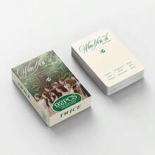 92张（60张小卡+32张贴纸）TWICE新专辑《I GOT YOU》迷你小卡，MOMO和SANA主题收藏卡，高清双面卡，周边收藏品，粉丝生日和节日的理想礼物 - 彩色 - 查看 5