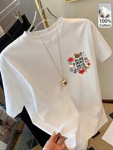 Women T-Shirts - White - View 2