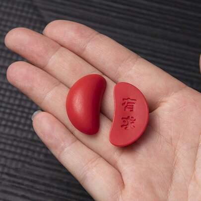 1个2026东方文化创意新月杯，家居装饰，迷你传统乐器，桌面摆件，店铺装饰，文化创意礼品，祝福礼品，适合男孩女孩，互动，友谊，家庭，热销，爆炸模型，送给男朋友，女朋友，生日，派对，完美礼物