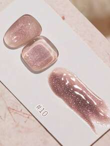 2026新款12毫升容量情人节礼物夏季梦幻美人鱼超细春季闪粉水钻云锦碎钻超细闪粉凝胶超闪亮梦幻糖果冰透明闪粉凝胶指甲油，季节星光闪粉磁性持久美白美甲 - 彩色 - 查看 23