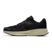 NIKE RUN DEFY 男款輕量運動跑步鞋 透氣舒適緩震休閒鞋 HM9594 - 黑/淺卡其色 - 查看 6