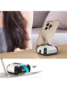 1pc Contrast Color Bluetooth Earphone Protective Case, Compatible With Apple 4/Pro 2/3 Wireless Earphones, Magnetic Buckle, Can Be Used As Phone Holder, Anti-Fall Anti-Lost Anti-Theft Protective Cover, Unisex - Multicolor - View 3