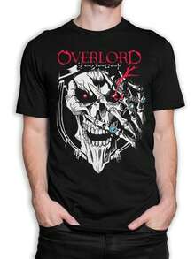 Overlord Ainz Ooal Gown T-Shirt, Men's Women's Sizes (Met-114) - Black - View 1