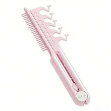 2-In-1 Wide And Fine Teeth Textured Comb, Volumizing And Styling Comb, Anti-Frizz And Smoothing Comb, Unisex And Suitable For All Hair Types. - Multicolor - View 8