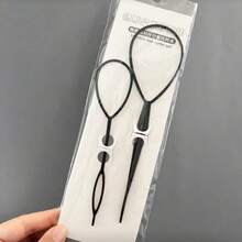 2个莲花粉色发髻器，发髻造型工具 - 藕粉色 - 查看 2