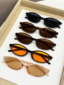 5pcs 紋茶桔香檳組合