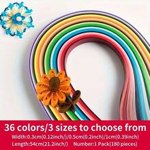 DIY纸条、DIY手工套装、DIY素描、适合初学者的折纸艺术 - 彩色 - 查看 6