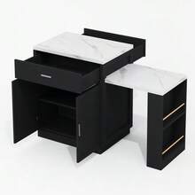Mobile Storage Islands - Hitam - View 11