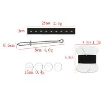 Adjustable Elastic Waist Cincher, Waist Extender Tool, Skirt Waist Shaper, Invisible Waist Tightener Strap For Jeans, Trousers, Skirts, Dresses - Multicolor - View 12