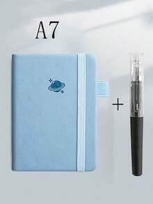 Personalized A6/A7 Notebook With Strap, Waterproof Notebook Suitable For Students, Birthday Gift, Daily Use And Office, Back To School Reward Notebook - Multicolor - View 14