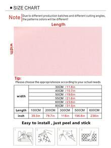 1卷 80厘米/60厘米/55厘米/40厘米宽 乙烯基壁纸 大理石纹 纯色 亮面 粉色 防水 防油 墙贴 厨房橱柜 桌子 浴室 自粘贴纸 家具装饰 - 光麵粉 - 查看 10