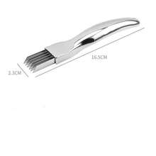 1pc Stainless Steel Scallion/Green Onion Slicer, Vegetable Cutter Tool, Kitchen Gadget - Multicolor - View 9