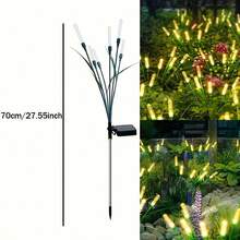 4/2/1Pack Outdoor Solar Lights - Bubble Pathway Lights, Featuring A Reed-Like Swaying Design, Solar-Powered, Suitable For Patio Decor, Walkway Decor, Garden Decor, And Holiday Decor. - Outdoor Solar Lights - View 4