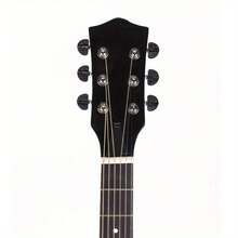 Six-String Sapele Banjo - Reddish-brown - View 7